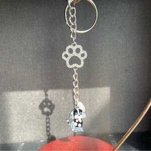 🐕‍🦺🐾Black Dog Handcrafted Keychain